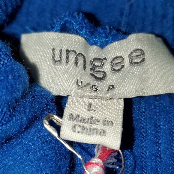 BNWT UMGEE  Too Blue To Be True Sapphire Sweater Large - Picture 3 of 6